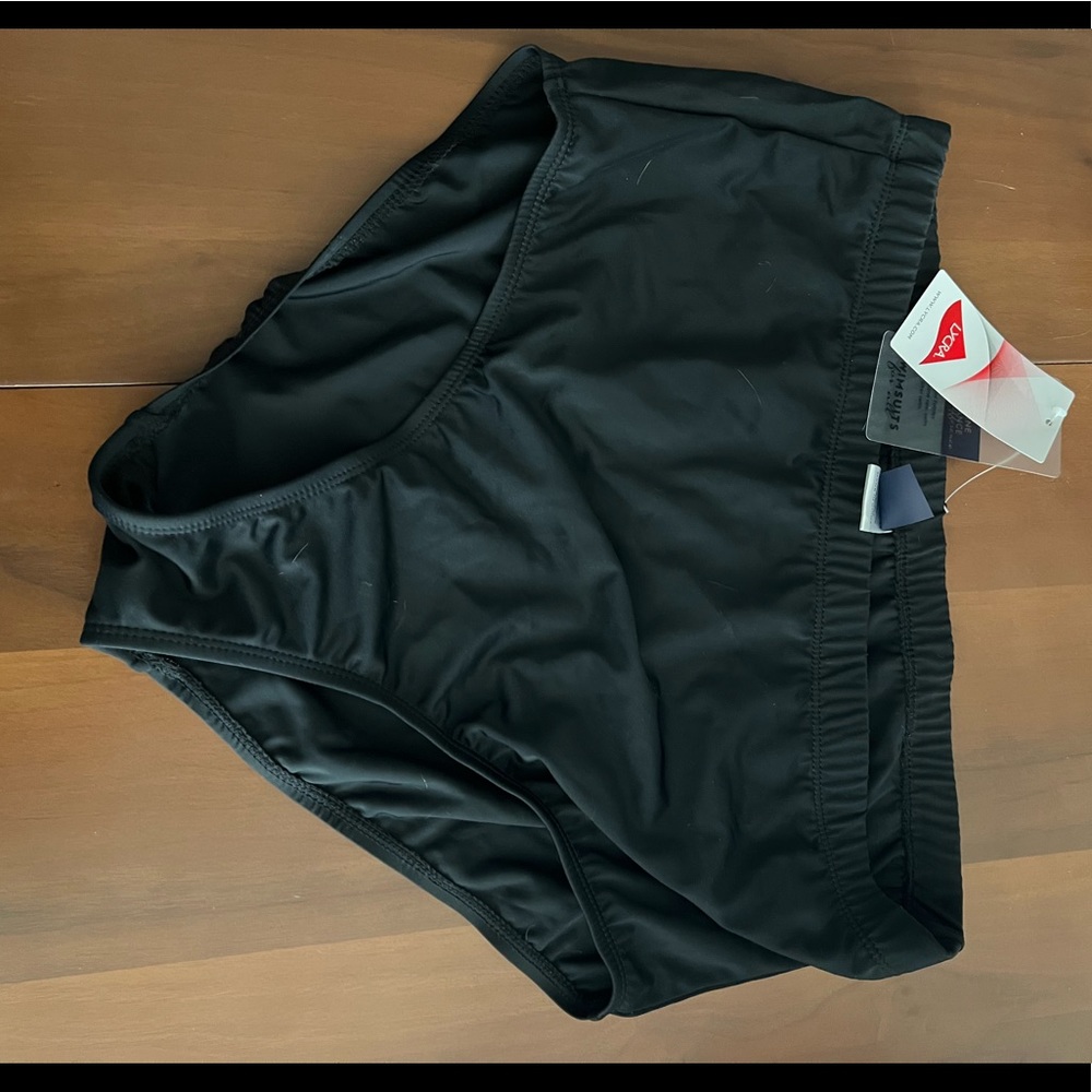 Swimsuits for All black bottoms 18w
